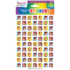 8028 Girl Square Stickers