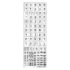 6073 Aleph Bais Square Stickers